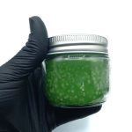 550030 شمع معطر شیشه ای درب فلزی سلین مدل طالبی ( ملون )