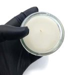 glass candle