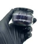 550069 شمع معطر شیشه ای درب فلزی پارمیس مدل شاه توت ( بلکبری )