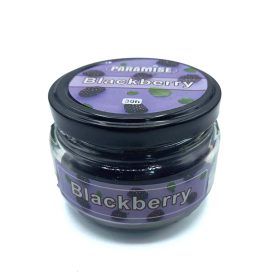550069 شمع معطر شیشه ای درب فلزی پارمیس مدل شاه توت ( بلکبری )