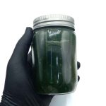 550038 شمع معطر شیشه ای درب فلزی سلین مدل سیب ( اپل )