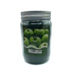 550038 شمع معطر شیشه ای درب فلزی سلین مدل سیب ( اپل )