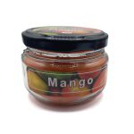 550068 شمع معطر شیشه ای درب فلزی پارمیس مدل انبه ( منگو )