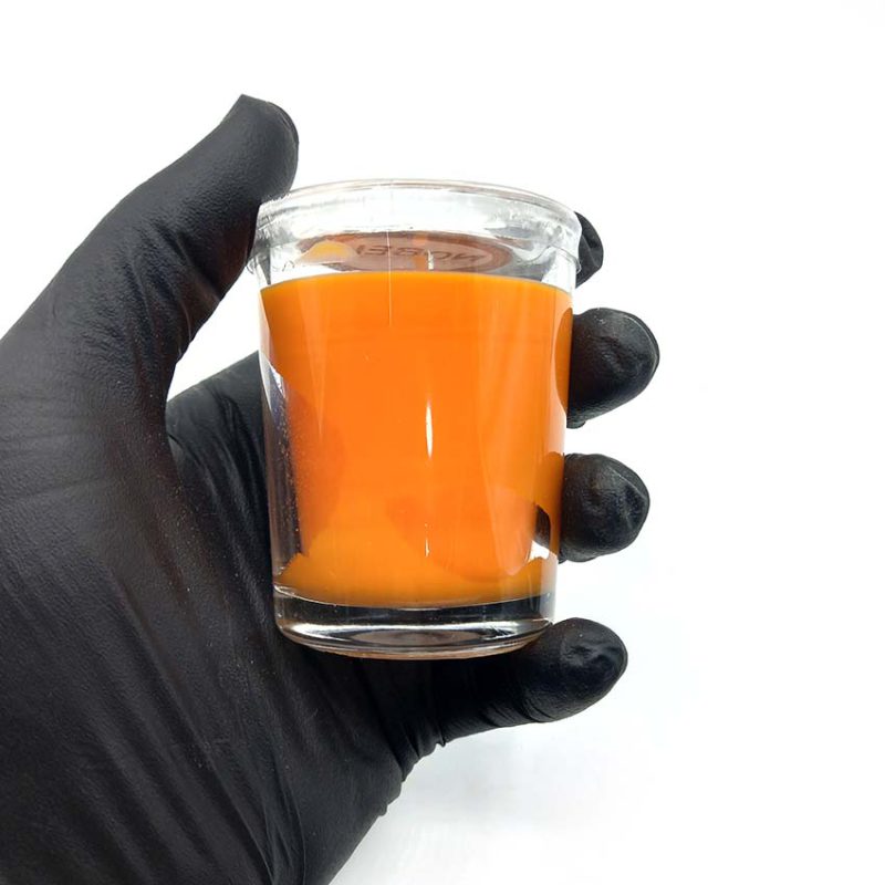 550052 شمع معطر شیشه ای نوبل مدل پرتغال ( اورنج )