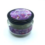 550057 شمع معطر شیشه ای درب فلزی پارمیس مدل ارکیده ( ارکید )