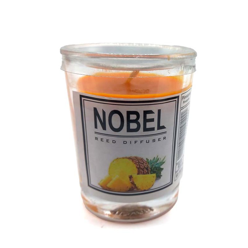 550050 شمع معطر شیشه ای نوبل مدل آناناس