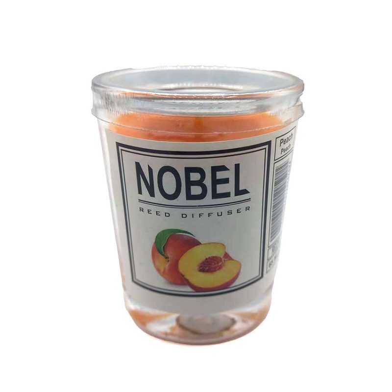 550048 شمع معطر شیشه ای نوبل مدل هلو ( پچ )