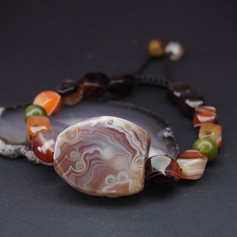 دستبند عقیق کد310207