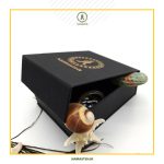 دستبند دوردیفه سنگ عقیق قرمز کد 310168 - Image 4