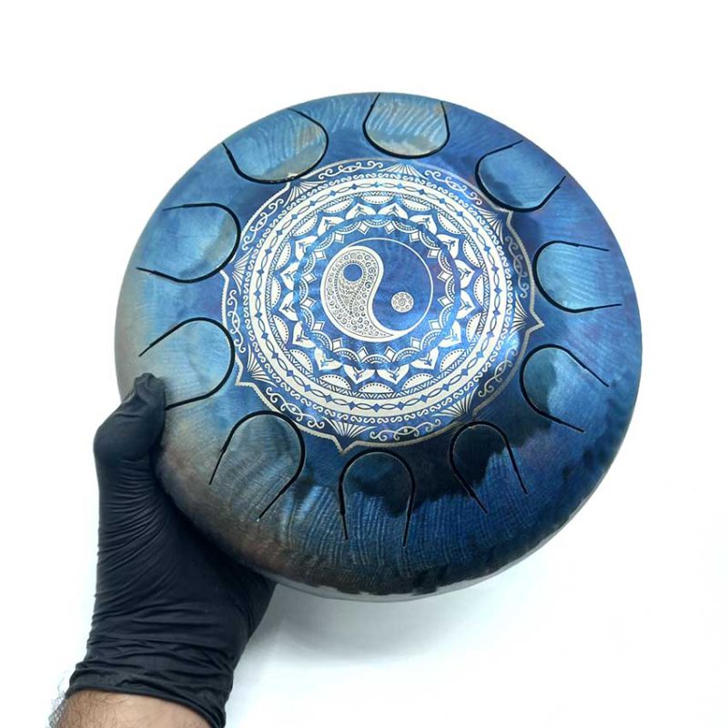 تانگ درام (هپی درام) 10 نت آبی مدل یین یانگ کد 150042