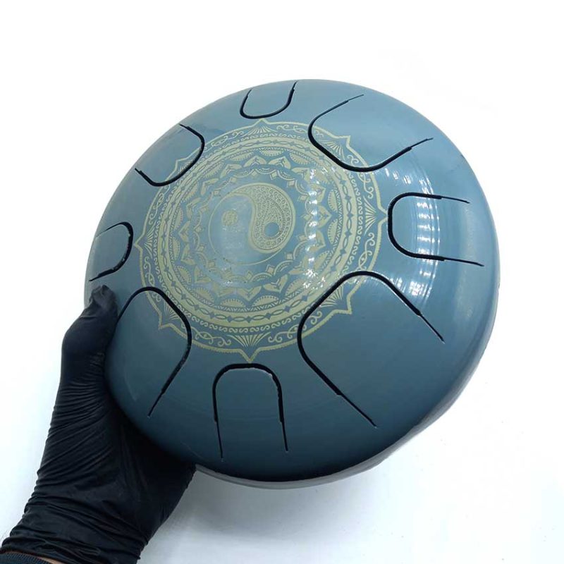 تانگ درام (هپی درام) 8 نت طوسی مدل یین یانگ کد 150039