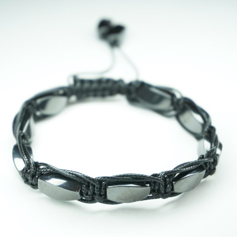 دستبند بافت چرم یونیسکس کد 310189