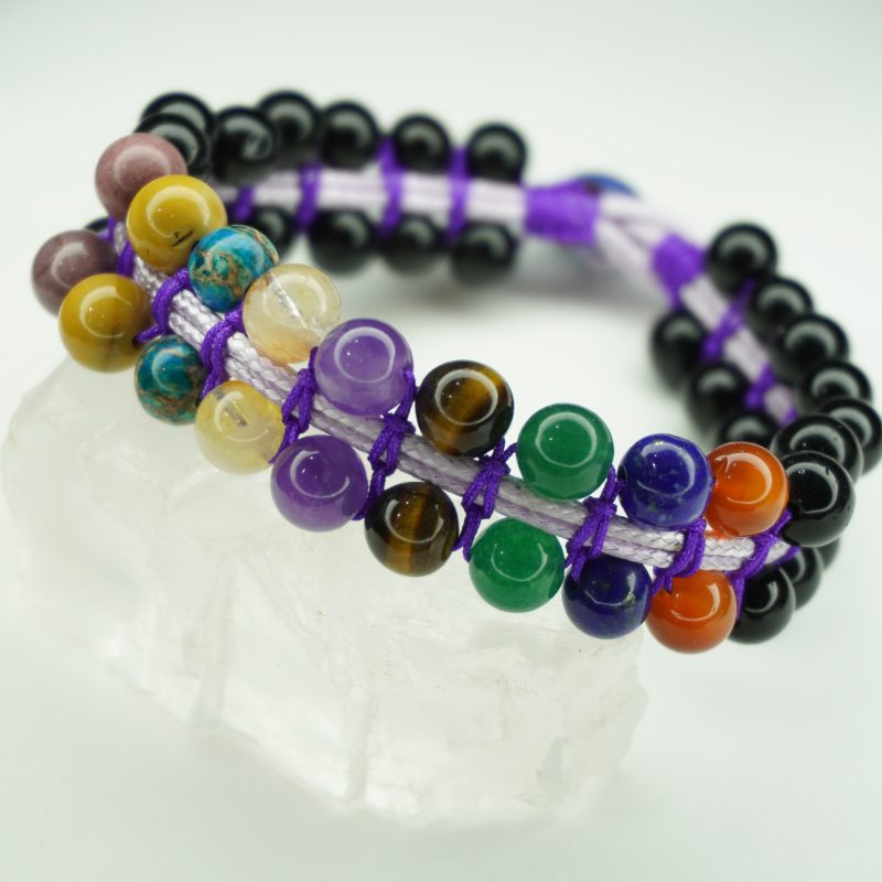 دستبند سنگ دوردیفه بهاری کد310174