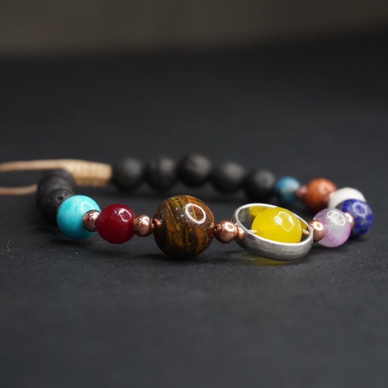 دستبند هفت چاکرا مدل منظومه شمسی کد 310182