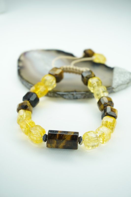 دستبندچشم ببر وسیترین کد310202