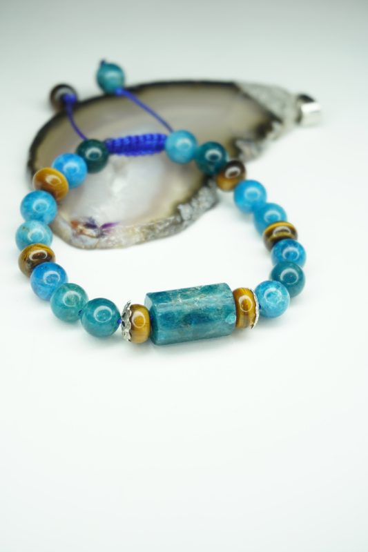 دستبند عقیق وچشم ببر کد310205