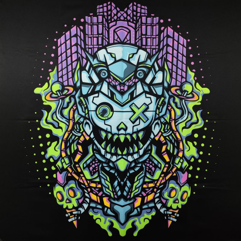 بکدراپ پارچه ای بلک لایت سایز 150*200 کد 210018