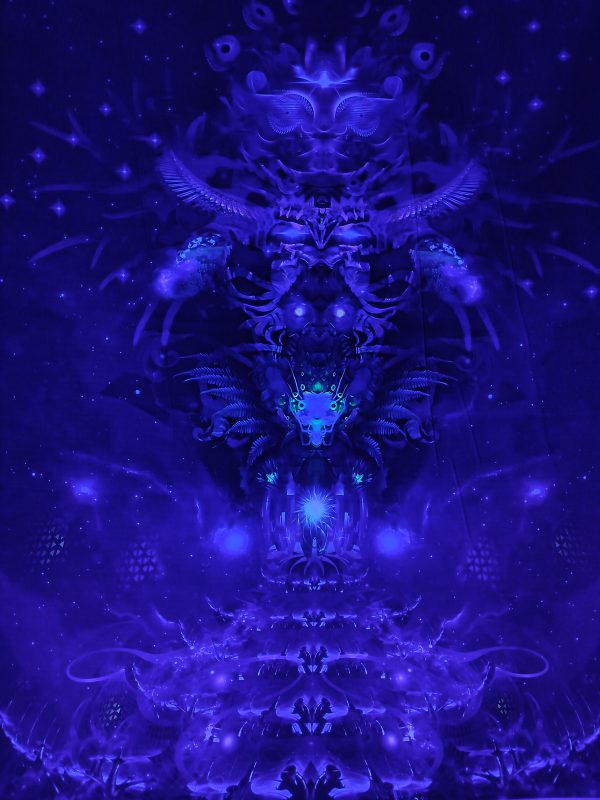 بکدراپ پارچه ای بلک لایت سایز 200*150 کد 210029