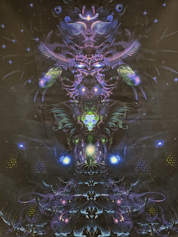 بکدراپ پارچه ای بلک لایت سایز 200*150 کد 210029