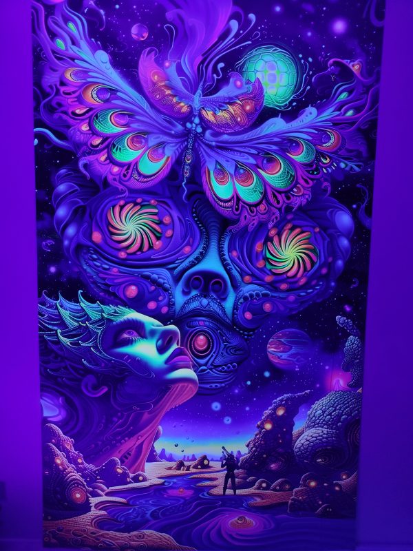 بکدراپ پارچه ای بلک لایت سایز 200*150 کد 210033