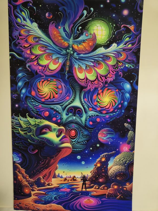 بکدراپ پارچه ای بلک لایت سایز 200*150 کد 210033