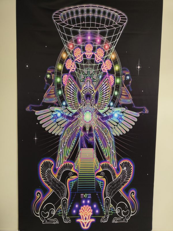 بکدراپ پارچه ای بلک لایت سایز 245*145 کد 210038