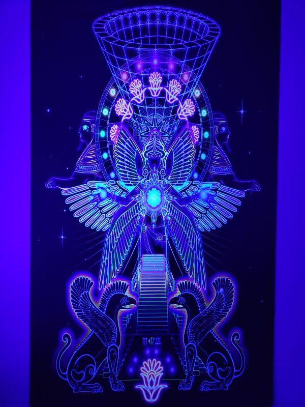 بکدراپ پارچه ای بلک لایت سایز 245*145 کد 210038