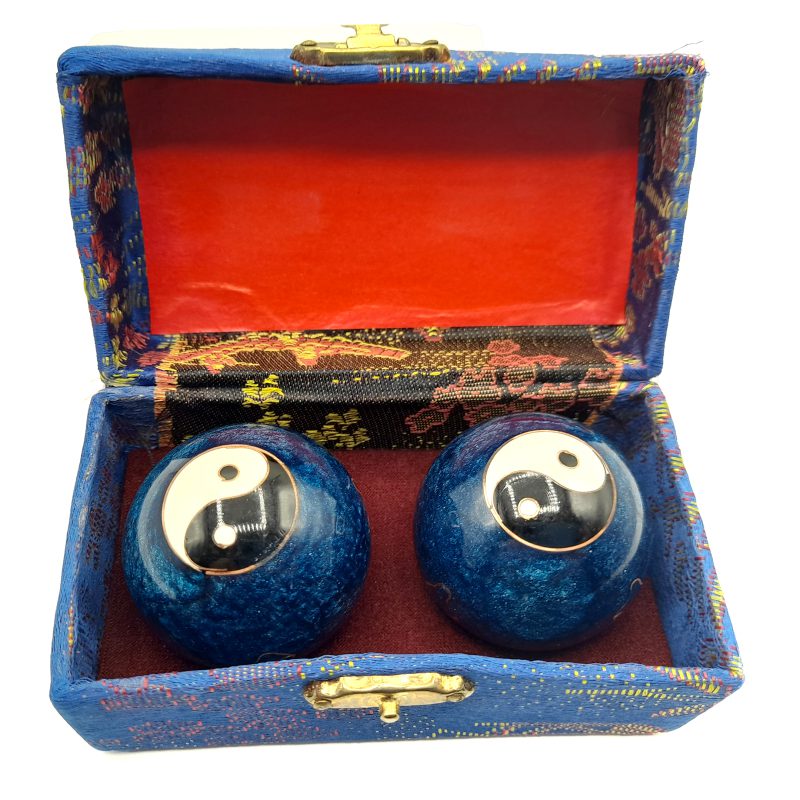 گوی آرامش ین یانگ آبی کد 430027