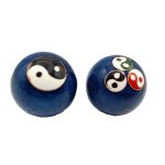 گوی آرامش ین یانگ آبی کد 430027