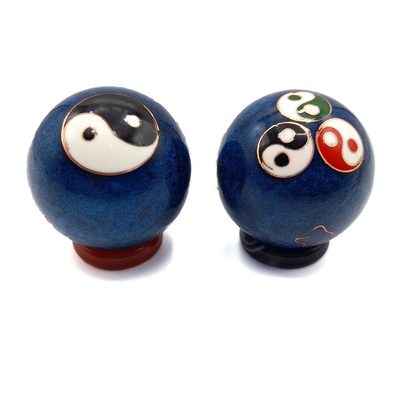 گوی آرامش ین یانگ آبی کد 430027