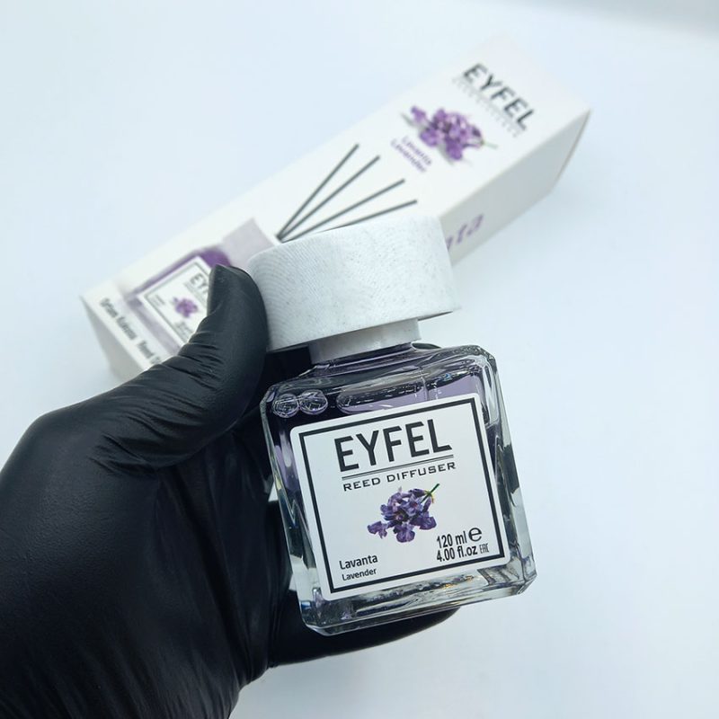 خوشبو کننده هوا ایفل اصل (سفارش لهستان ) EYFEL مدل اسطوخودوس lavender حجم 120 میلی لیتر کد 561042