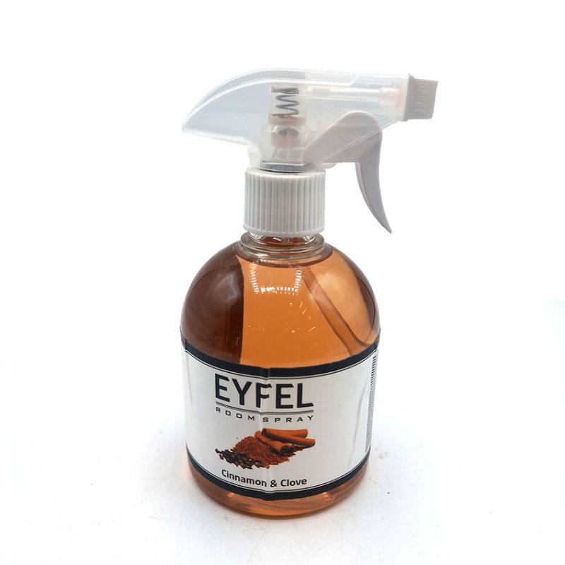 اسپری خوشبو کننده هوا ایفل اصل EYFEL مدل دارچین میخک cinnamon & clove حجم 500 میلی لیتر کد 562026