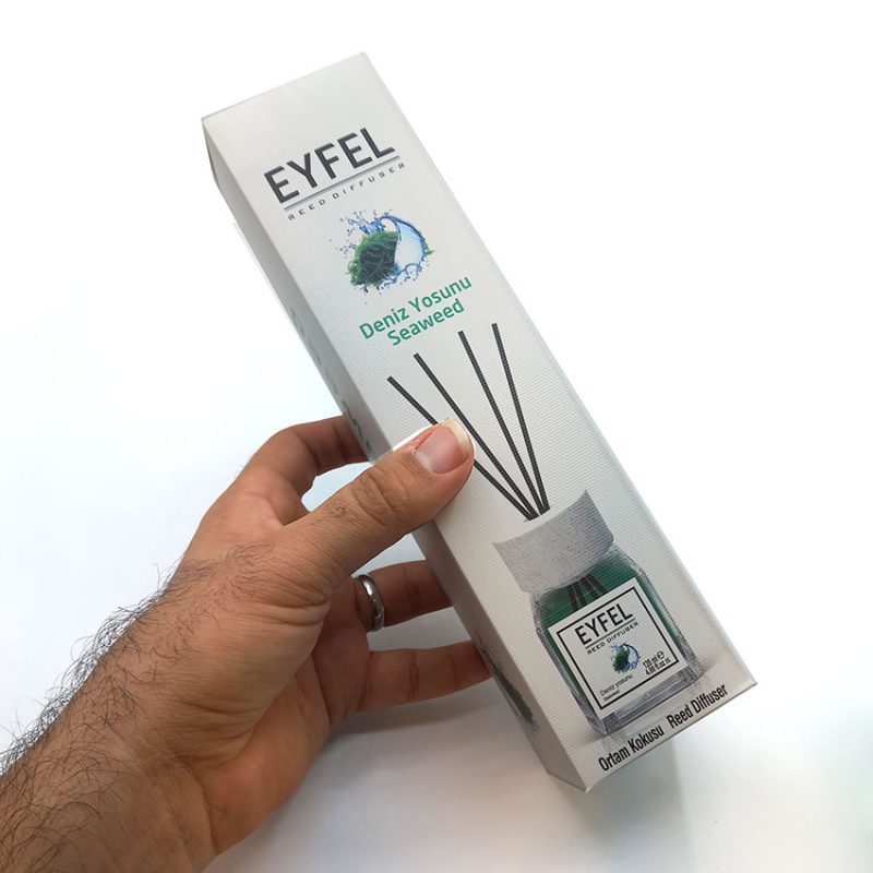 خوشبو کننده هوا ایفل اصل (سفارش لهستان ) EYFEL مدل جلبک دریایی seaweed حجم 120 میلی لیتر کد 561050