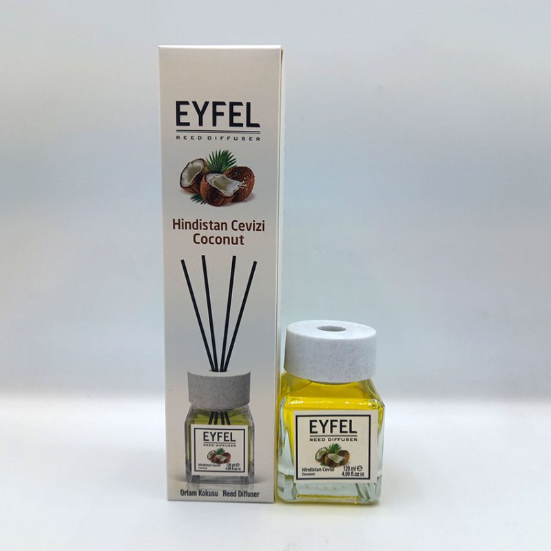 خوشبو کننده هوا ایفل اصل (سفارش لهستان ) EYFEL مدل نارگیل coconut حجم 120 میلی لیتر کد 561052