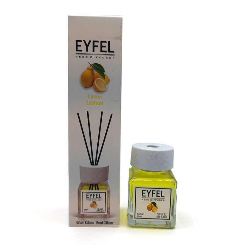 خوشبو کننده هوا ایفل اصل (سفارش لهستان ) EYFEL مدل لیمو lemon حجم 120 میلی لیتر کد 561057
