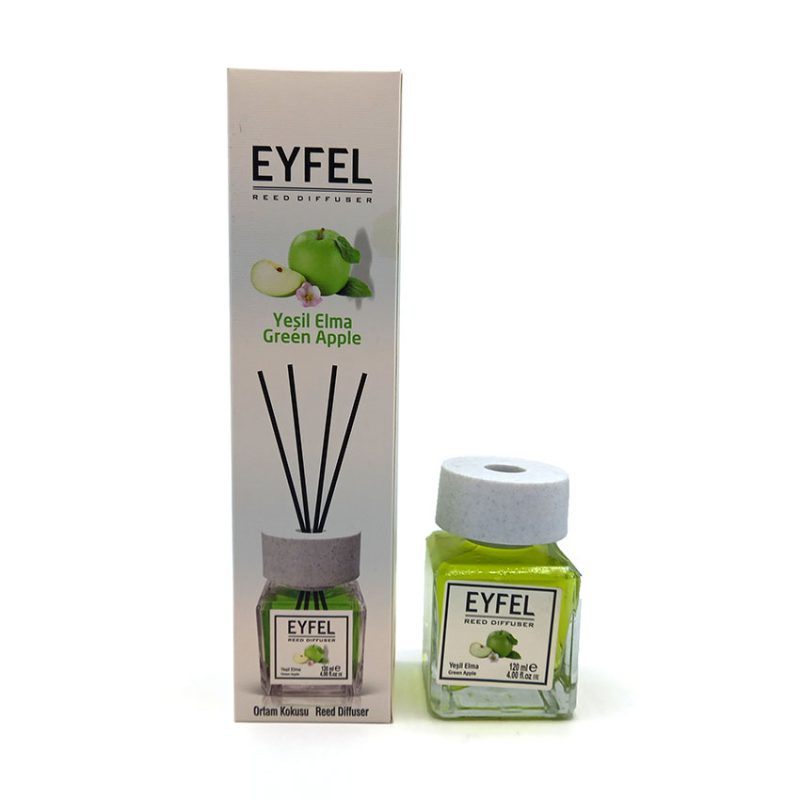 خوشبو کننده هوا ایفل اصل (سفارش لهستان ) EYFEL مدل سیب سبز green apple حجم 120 میلی لیتر کد 561064