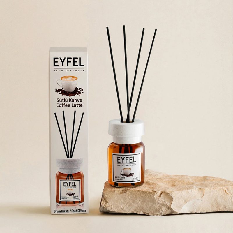 خوشبو کننده هوا ایفل اصل EYFEL مدل قهوه لاته caffee late حجم 120 میلی لیتر کد 561026