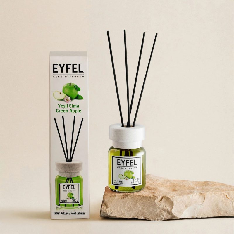 خوشبو کننده هوا ایفل اصل EYFEL مدل سیب سبز green apple حجم 120 میلی لیتر کد 561031