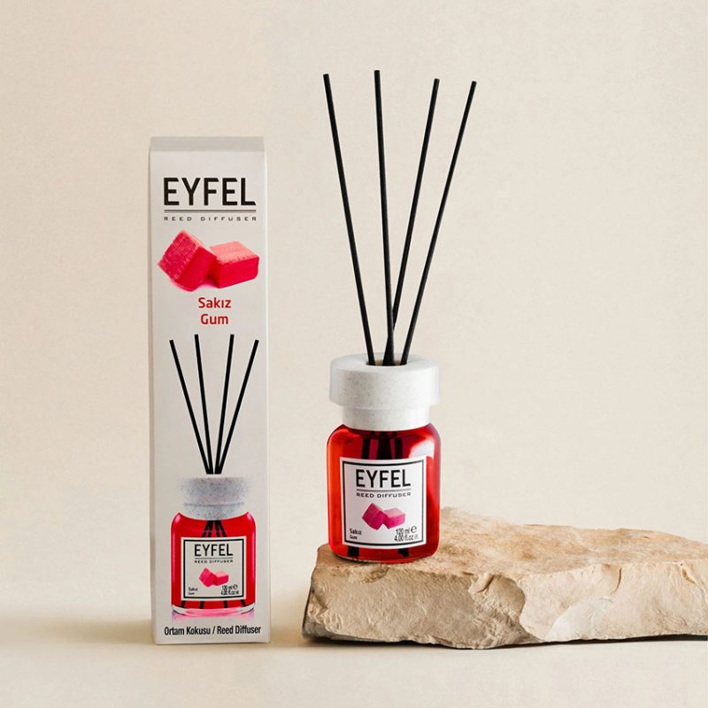 خوشبو کننده هوا ایفل اصل EYFEL مدل آدامس gum حجم 120 میلی لیتر کد 561009