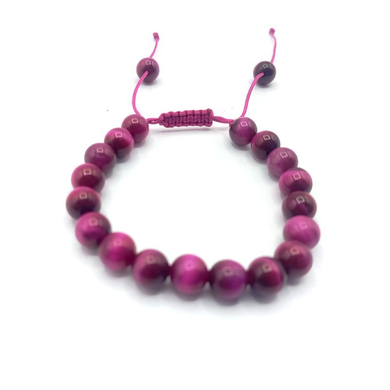 دستبند چشم ببر صورتی 310215