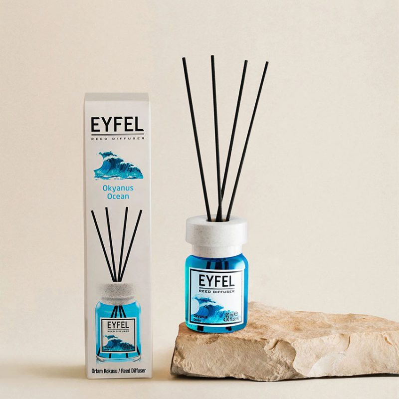 خوشبو کننده هوا ایفل اصل EYFEL مدل اقیانوس ocean حجم 120 میلی لیتر کد 561018