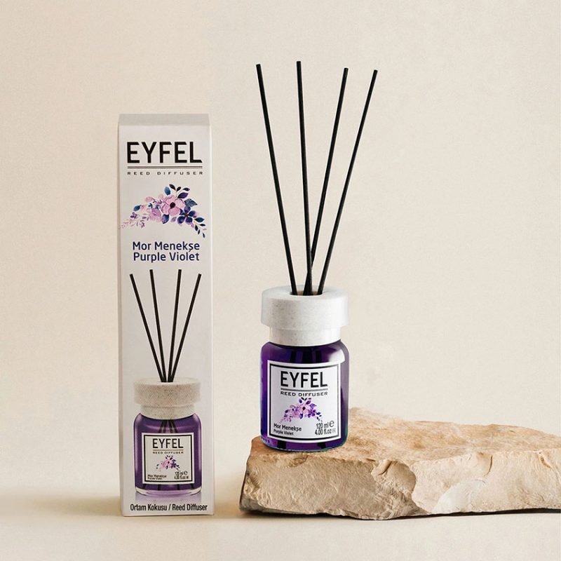 خوشبو کننده هوا ایفل اصل EYFEL مدل بنفشه purple violet حجم 120 میلی لیتر کد 561014