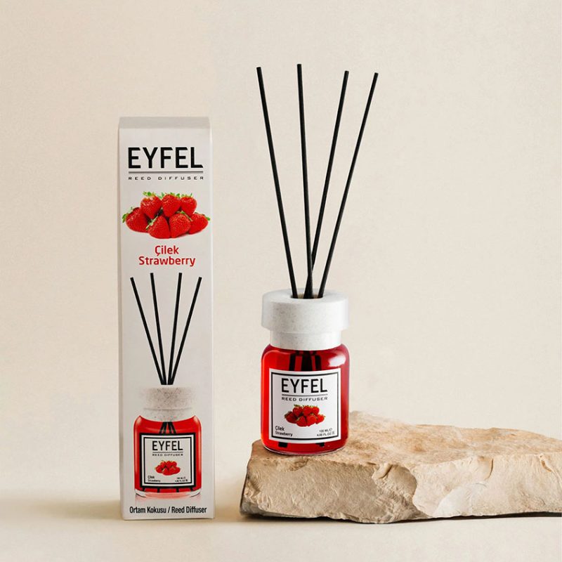 خوشبو کننده هوا ایفل اصل EYFEL مدل توت فرنگی strawberry حجم 120 میلی لیتر کد 561017