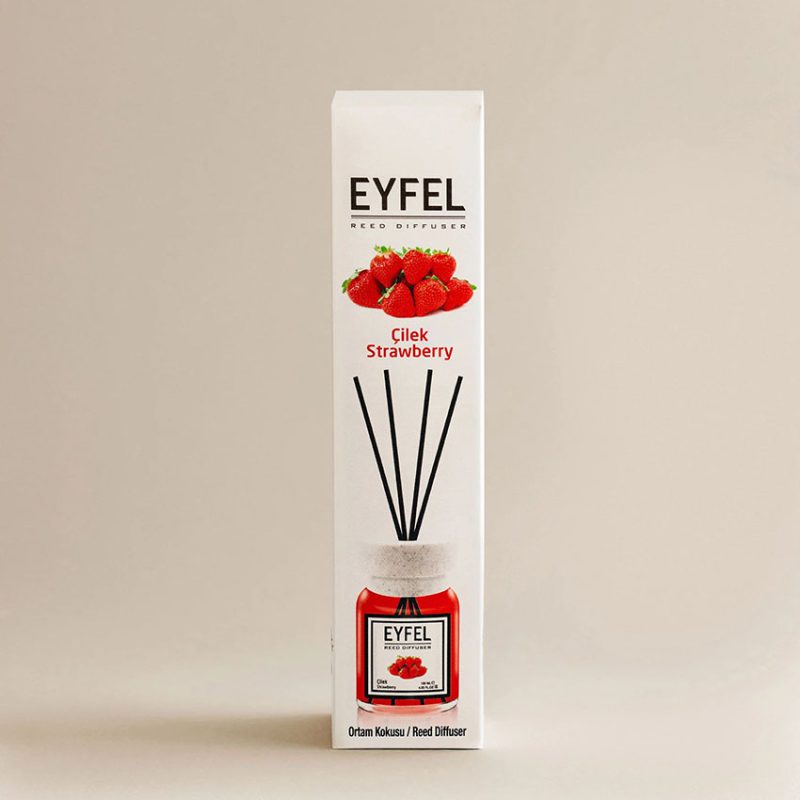 خوشبو کننده هوا ایفل اصل EYFEL مدل توت فرنگی strawberry حجم 120 میلی لیتر کد 561017