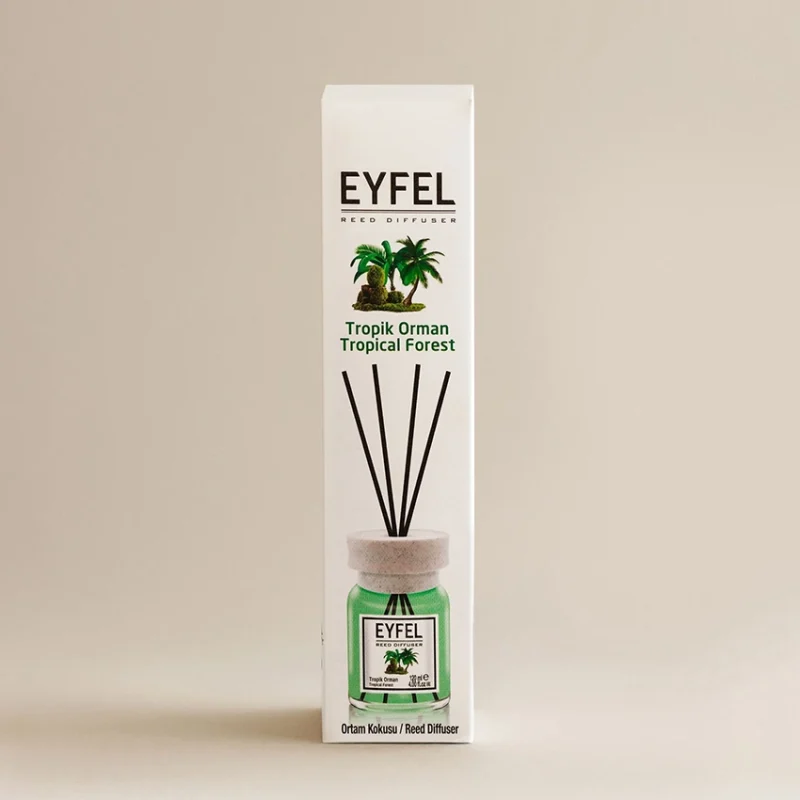561006 خوشبو کننده هوا ایفل اصل EYFEL مدل جنگل استوایی tropical forest حجم 120 میلی لیتر