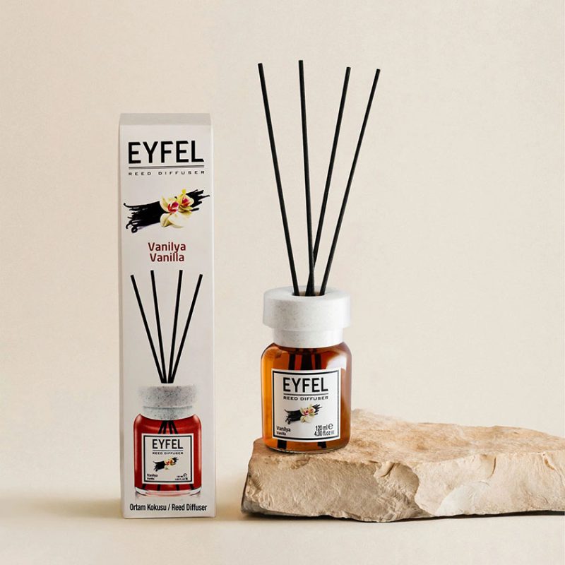 خوشبو کننده هوا ایفل اصل EYFEL مدل وانیل vanilla حجم 120 میلی لیتر کد 561013