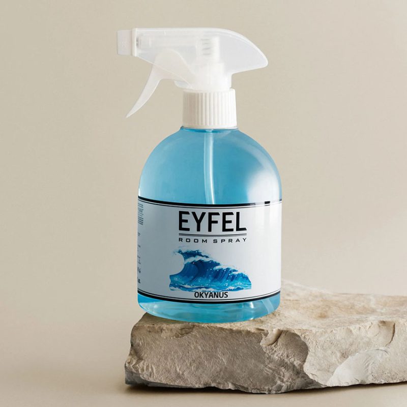 اسپری خوشبو کننده هوا ایفل اصل EYFEL مدل اقیانوس ocean حجم 500 میلی لیتر کد562013