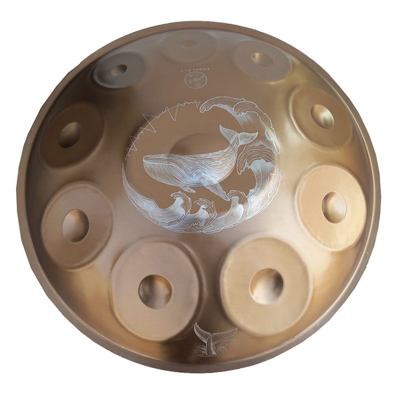 هنگ درام برند چوپی پن جنس استیل ضدزنگ تمام دست ساز طرح وال کد 152014