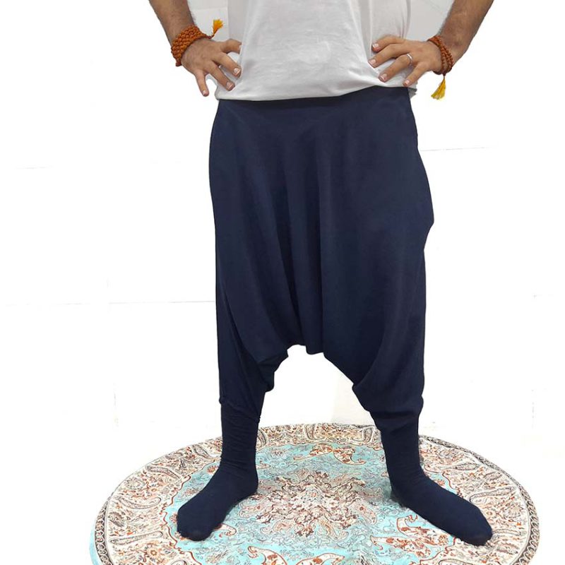 شلوار تبتی یا سنبادی سرمه ای کد 230032