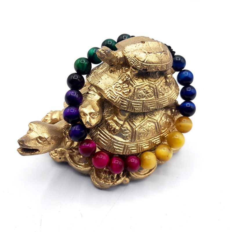 دستبند چشم ببرهای رنگی رنگی کد310231